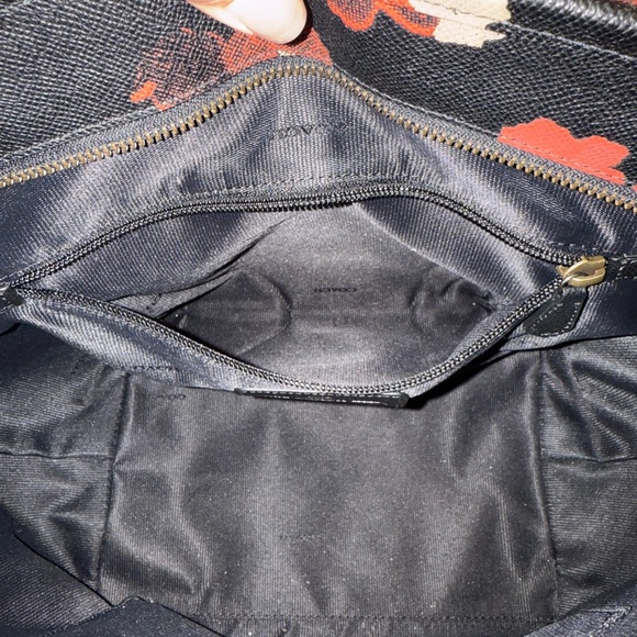 Coach Abstract Floral Taxi Tote - Picture 4 of 14